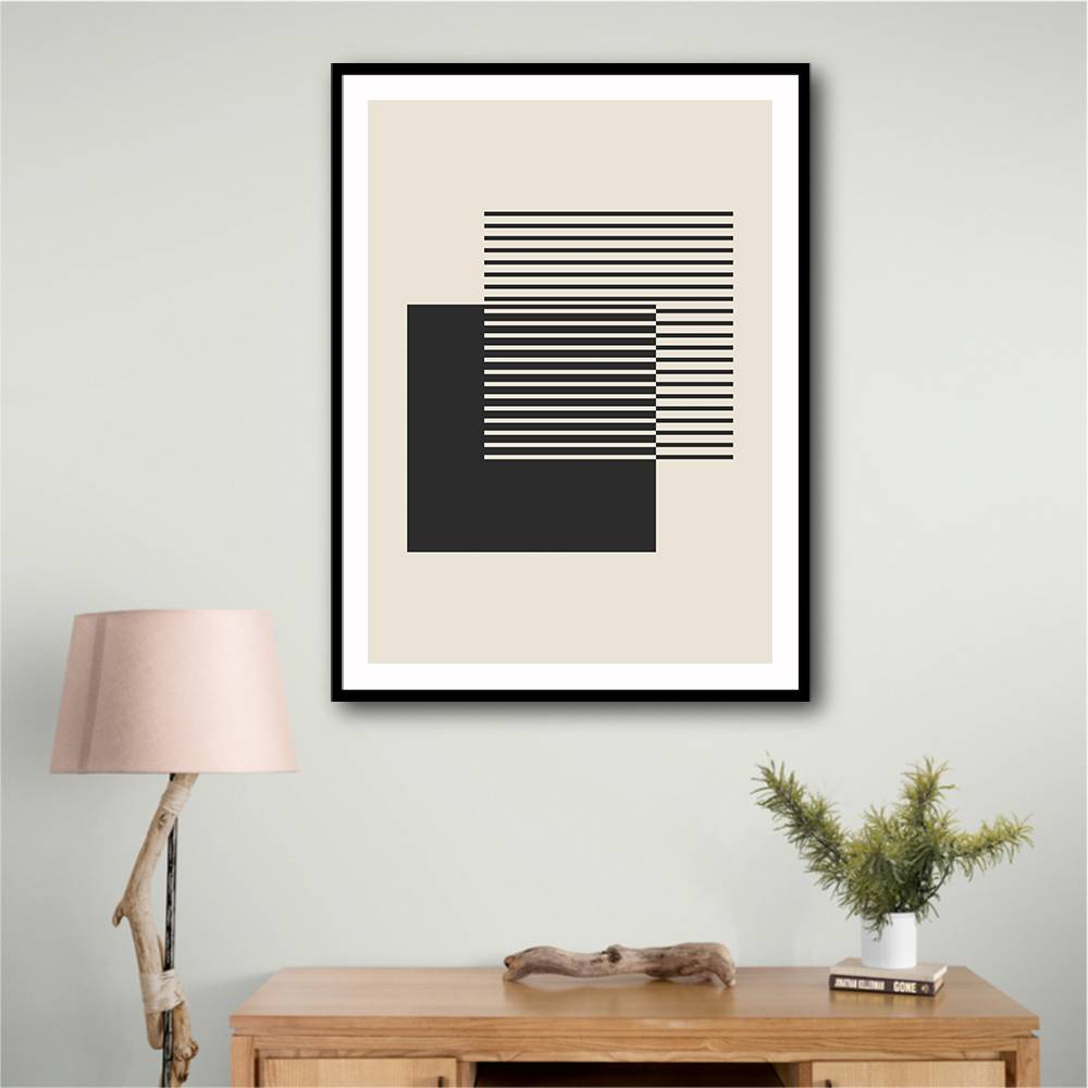 Minimal Abstract Shapes Series #31 Wall Art