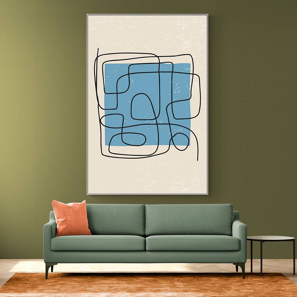 Geometric Watercolor #2 Wall Art