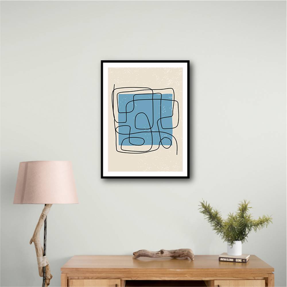 Geometric Watercolor #2 Wall Art