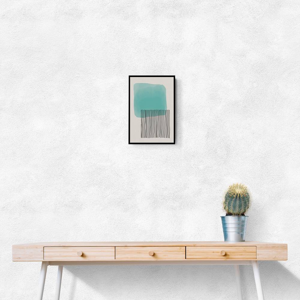 Geometric Watercolor #1 Wall Art