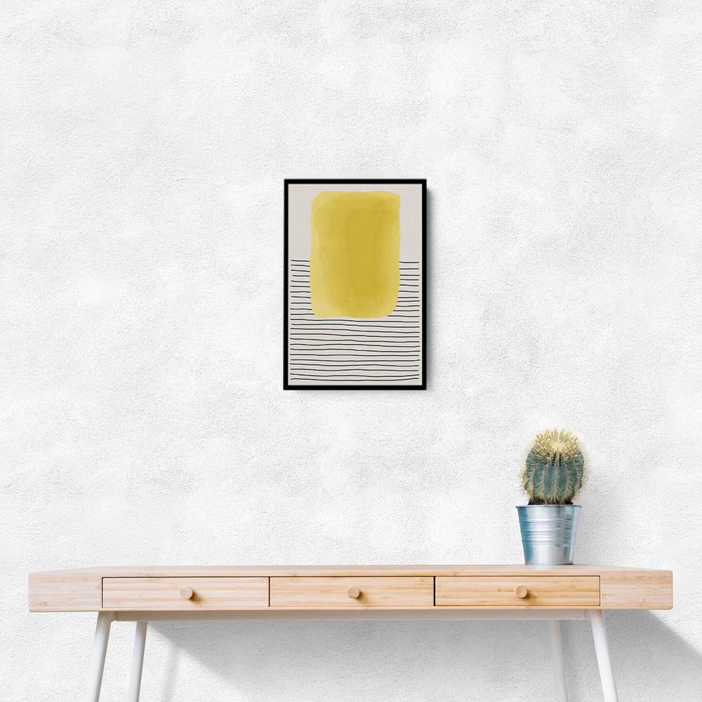 Geometric Watercolor #3 Wall Art