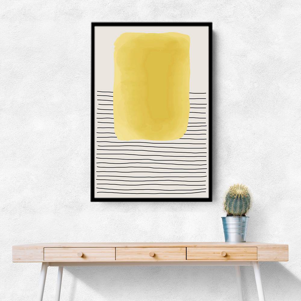 Geometric Watercolor #3 Wall Art