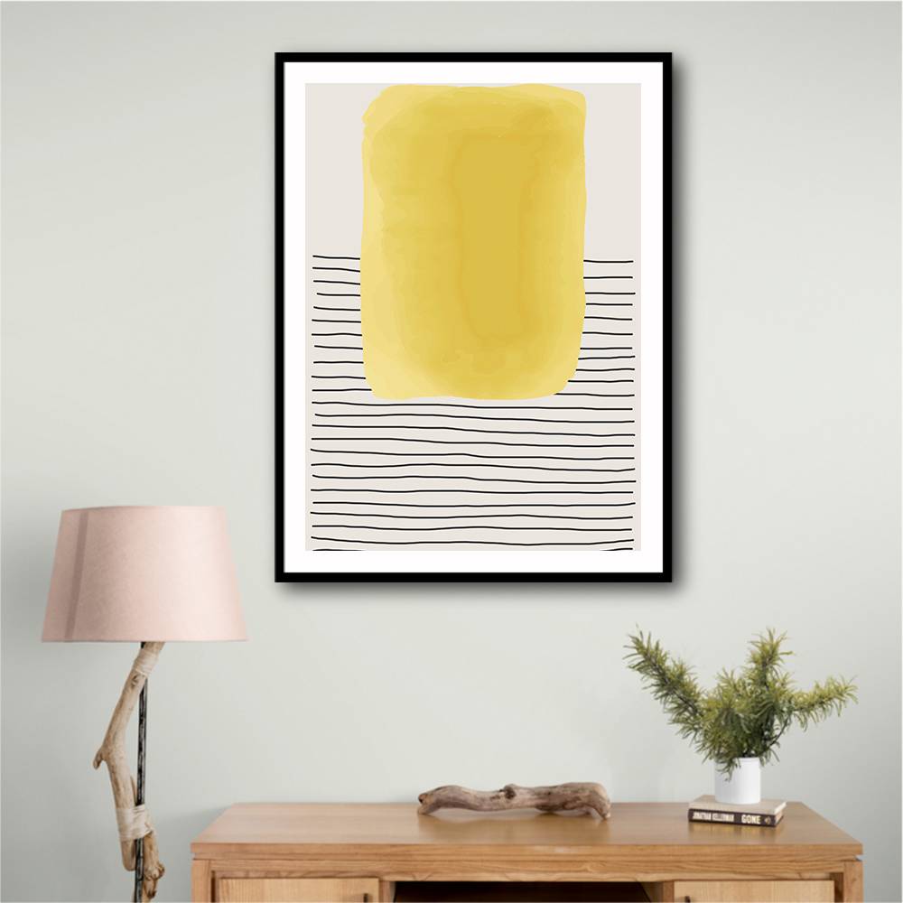 Geometric Watercolor #3 Wall Art