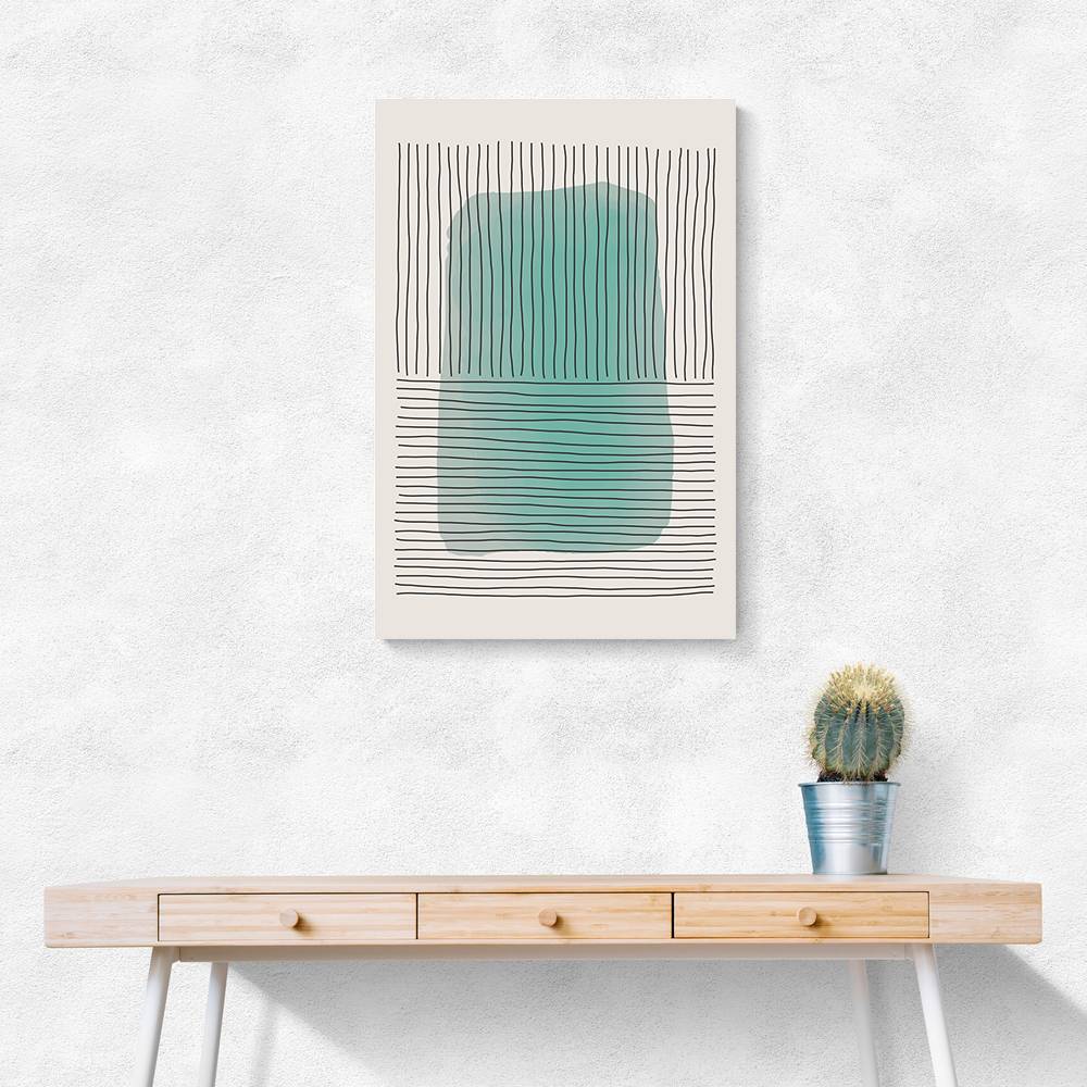  Green Minimalism #4 Wall Art