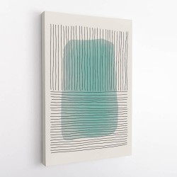  Green Minimalism #4 Wall Art