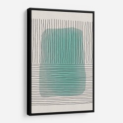  Green Minimalism #4 Wall Art