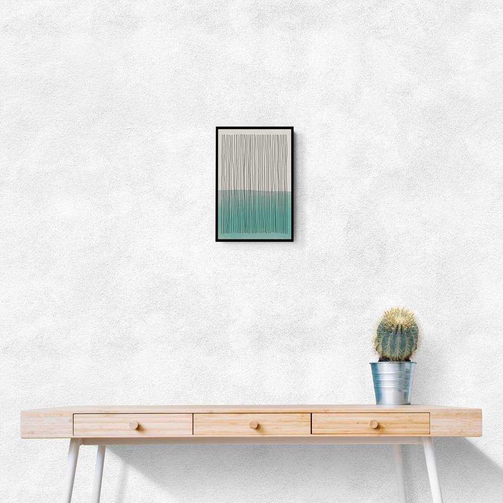  Green Minimalism #3 Wall Art