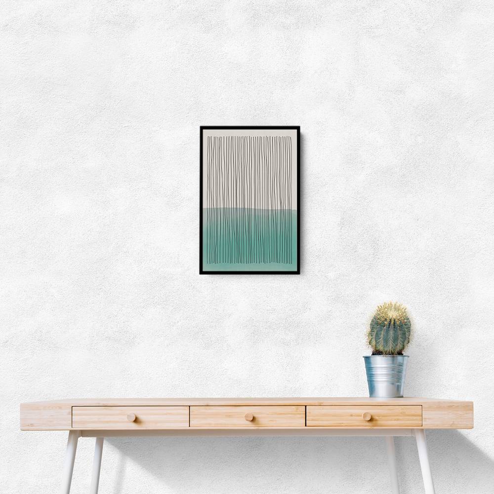  Green Minimalism #3 Wall Art