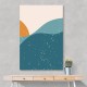 Minimal Abstract Mountains #1 Wall Art