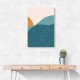 Minimal Abstract Mountains #1 Wall Art