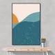 Minimal Abstract Mountains #1 Wall Art