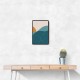 Minimal Abstract Mountains #1 Wall Art