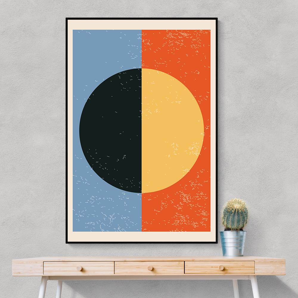 Minimal Abstract Shapes Series #1 Wall Art