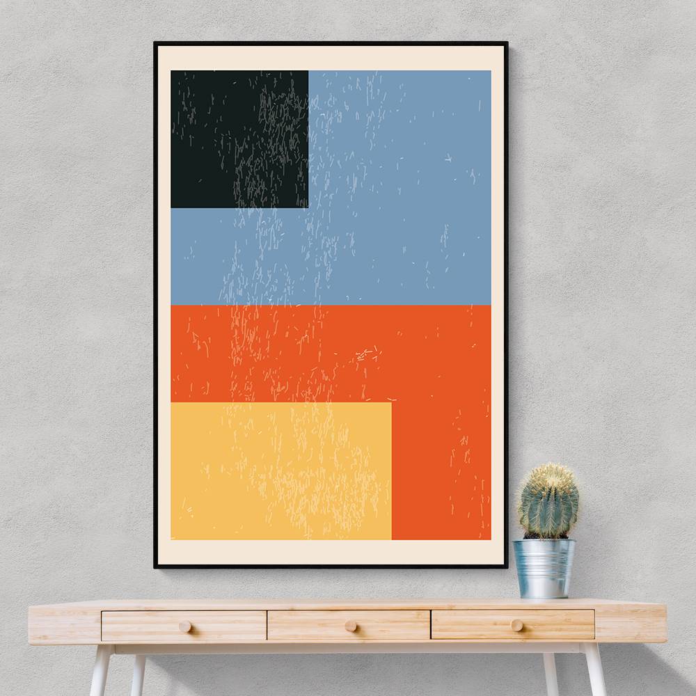 Minimal Abstract Shapes Series #2 Wall Art