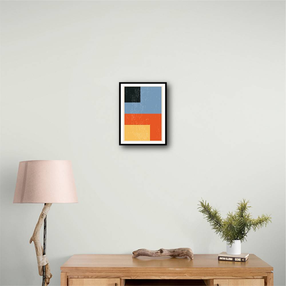 Minimal Abstract Shapes Series #2 Wall Art