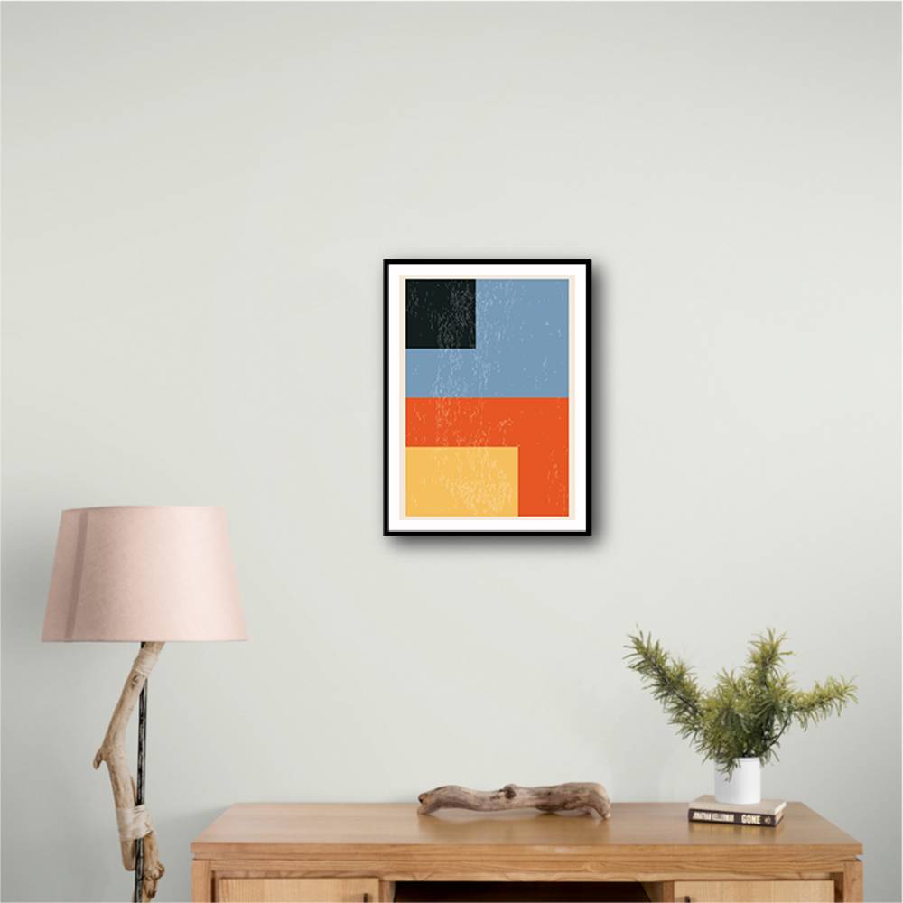 Minimal Abstract Shapes Series #2 Wall Art