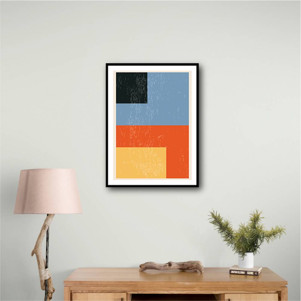 Minimal Abstract Shapes Series #2 Wall Art