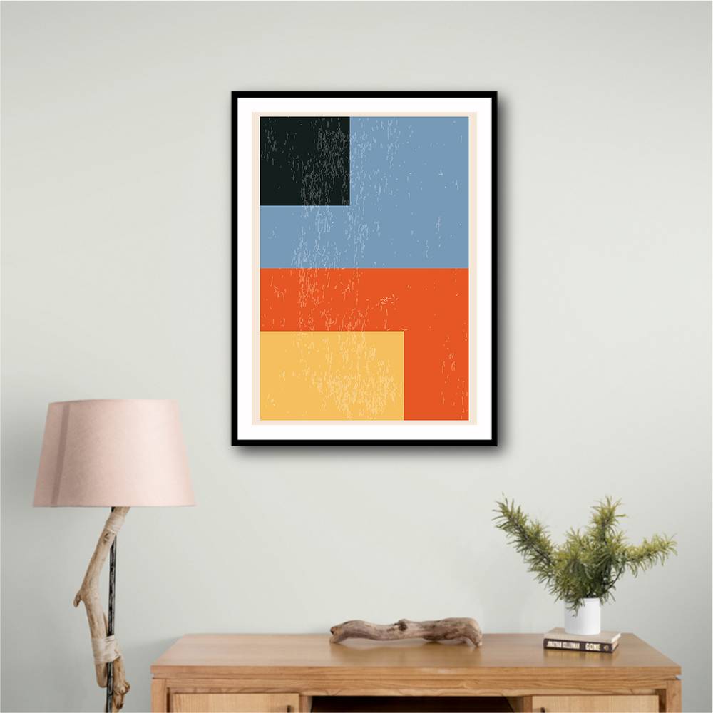 Minimal Abstract Shapes Series #2 Wall Art