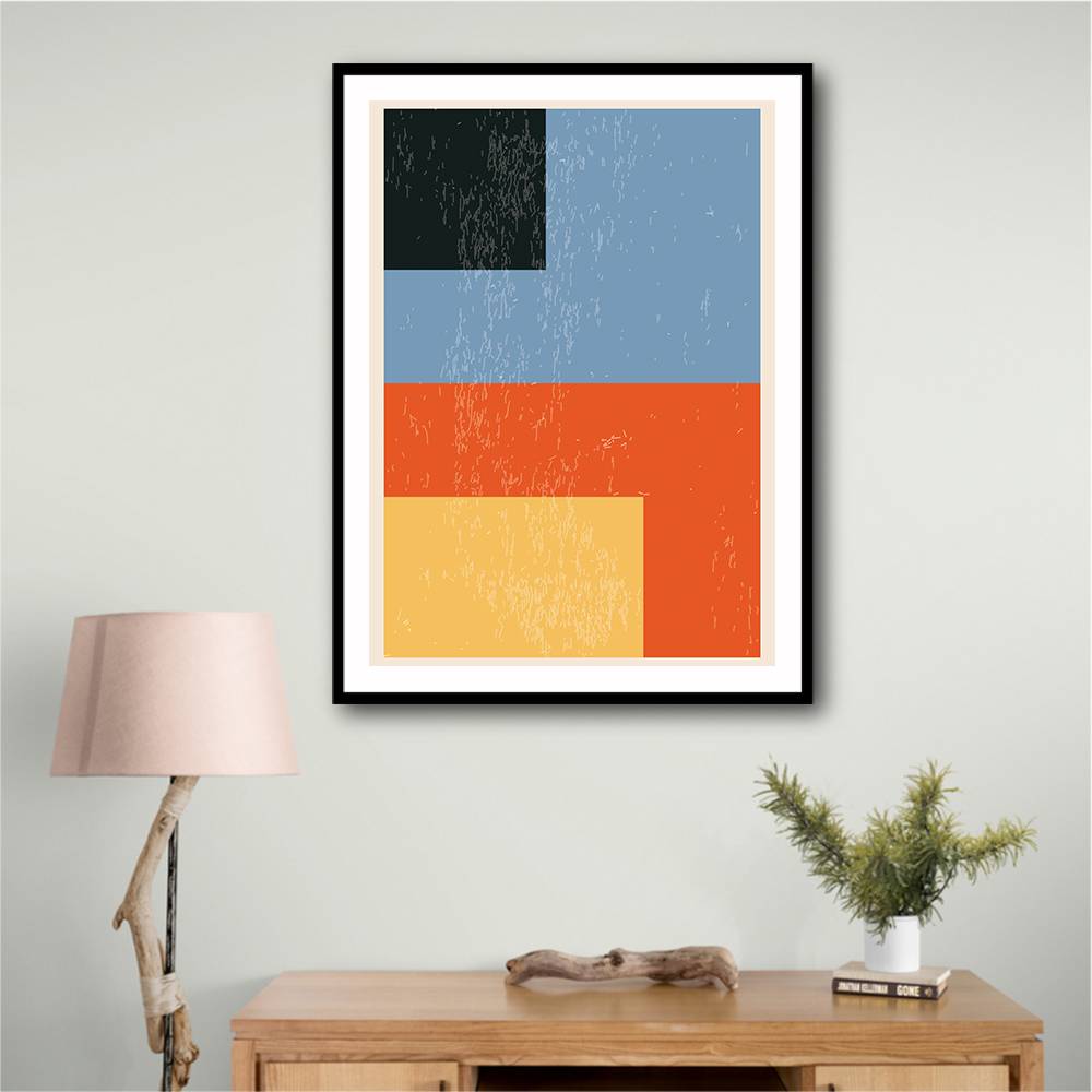 Minimal Abstract Shapes Series #2 Wall Art