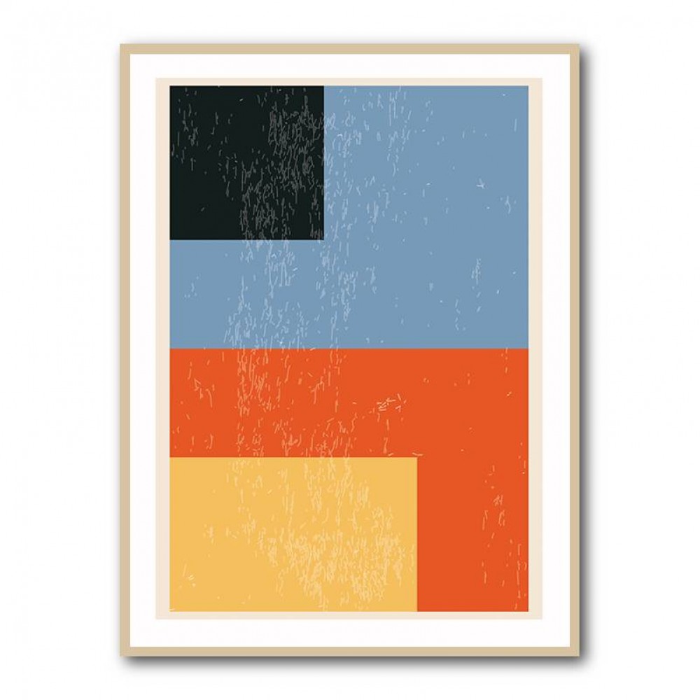 Minimal Abstract Shapes Series #2 Wall Art