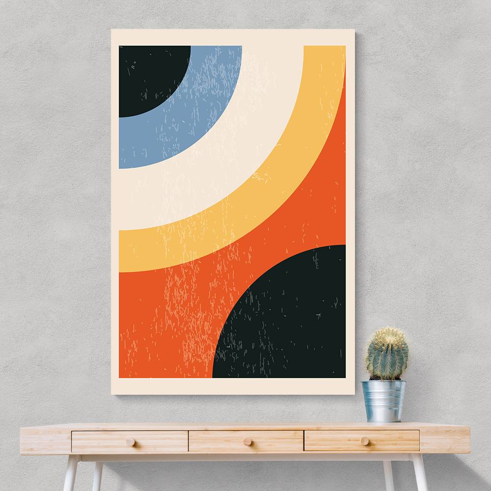 Minimal Abstract Shapes Series #3 Wall Art