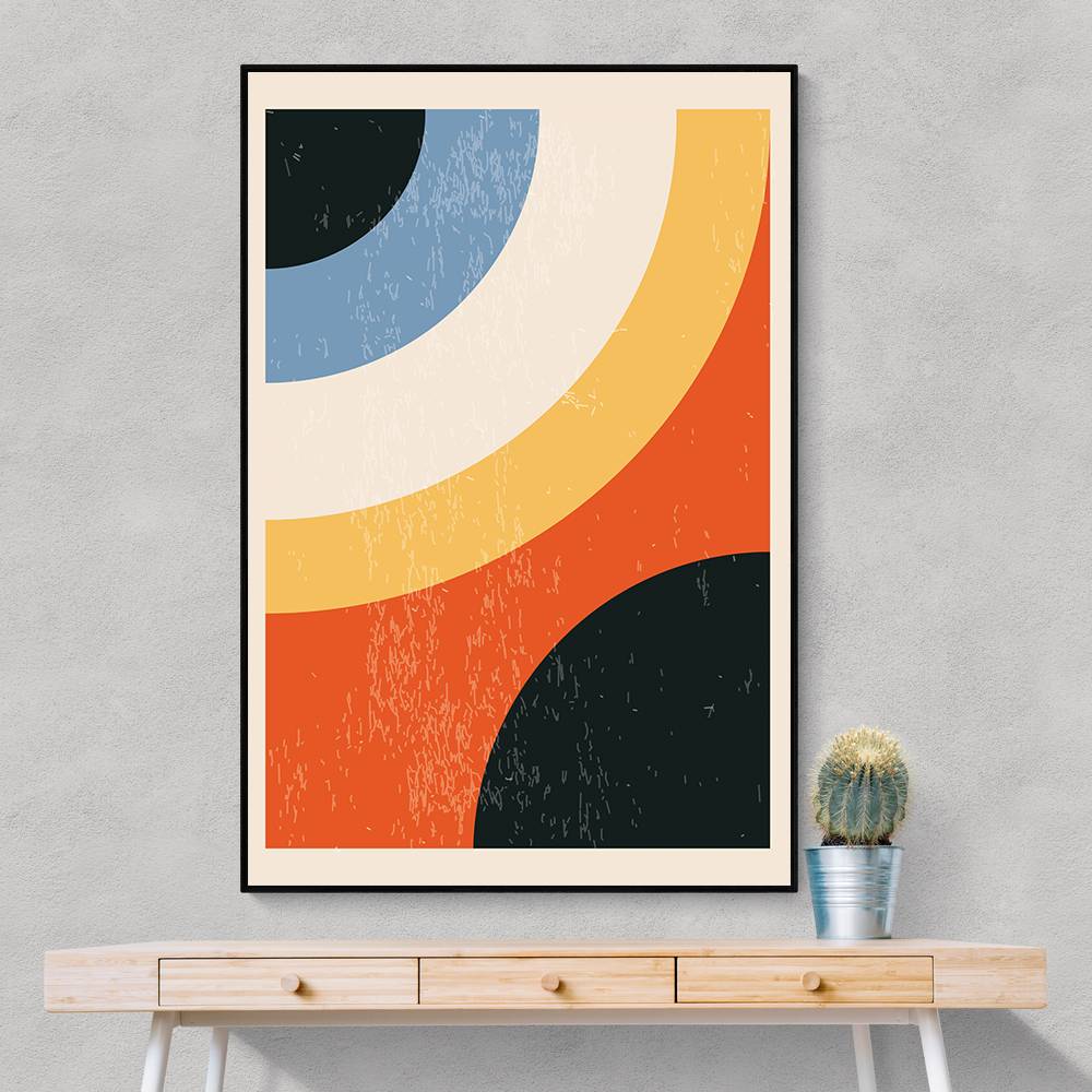 Minimal Abstract Shapes Series #3 Wall Art