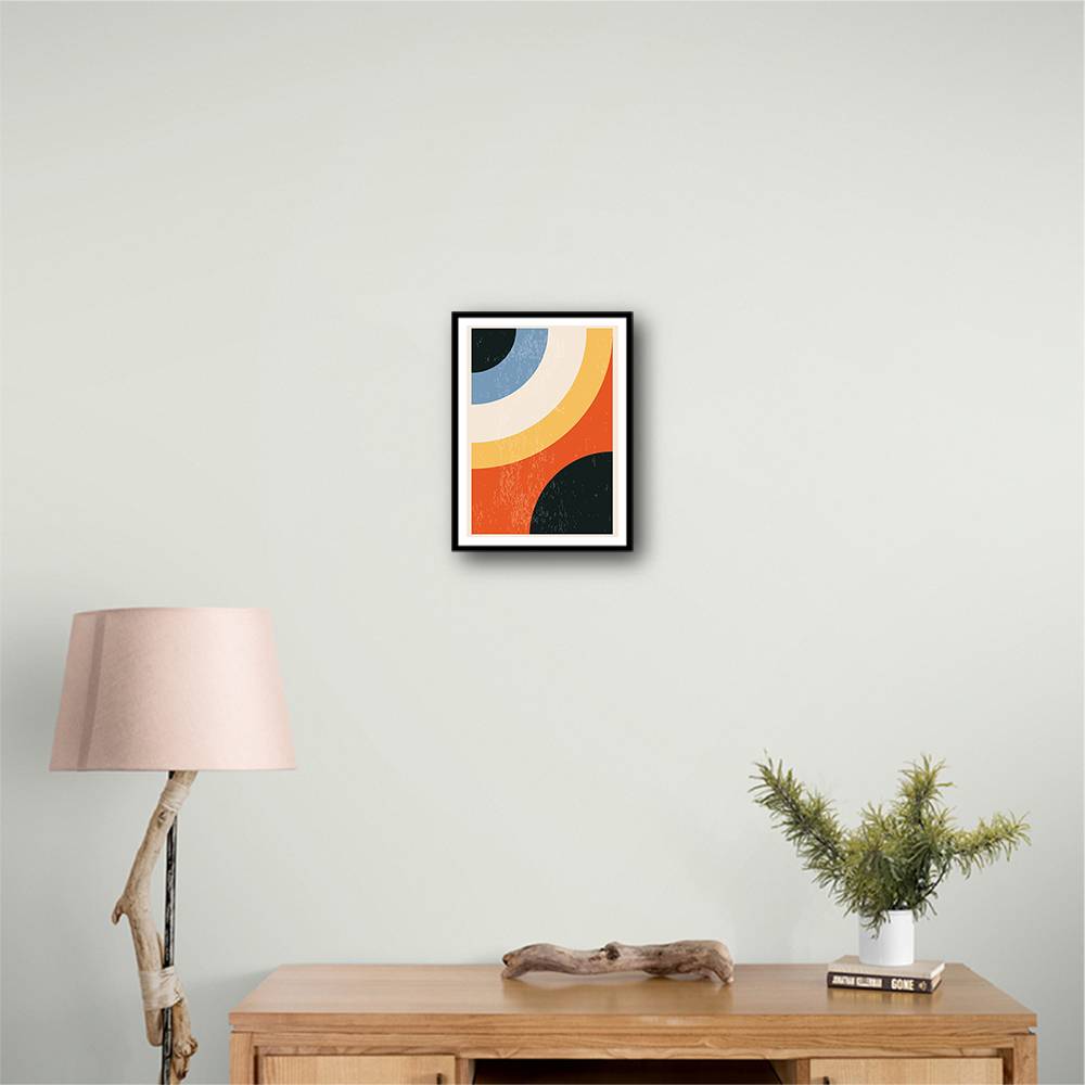 Minimal Abstract Shapes Series #3 Wall Art