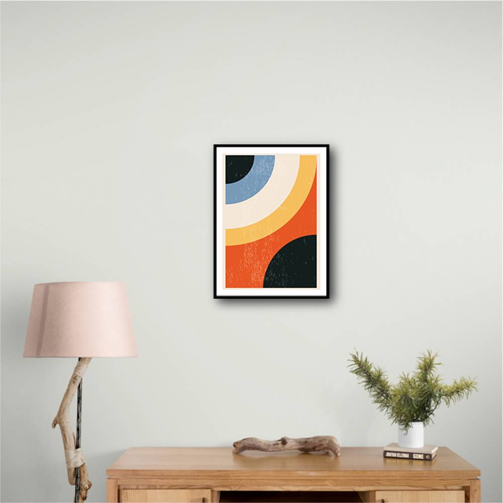 Minimal Abstract Shapes Series #3 Wall Art