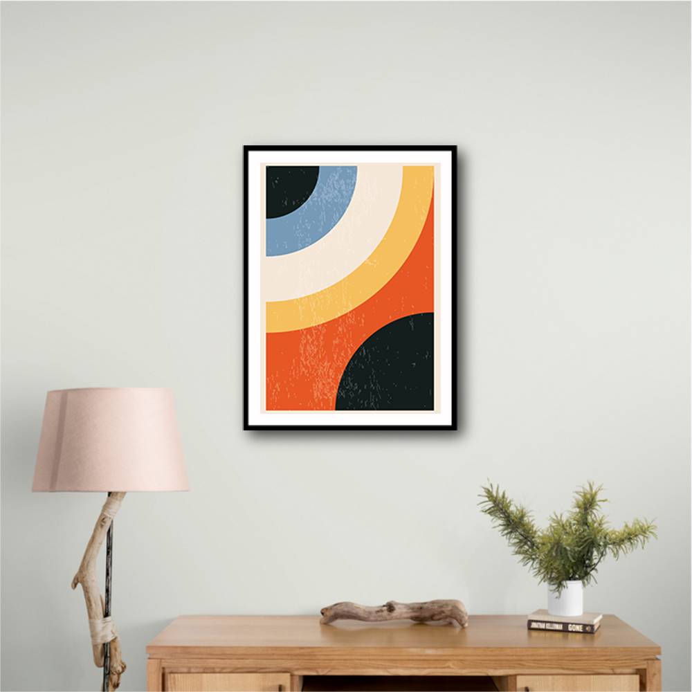 Minimal Abstract Shapes Series #3 Wall Art