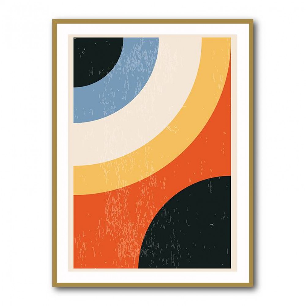 Minimal Abstract Shapes Series #3 Wall Art