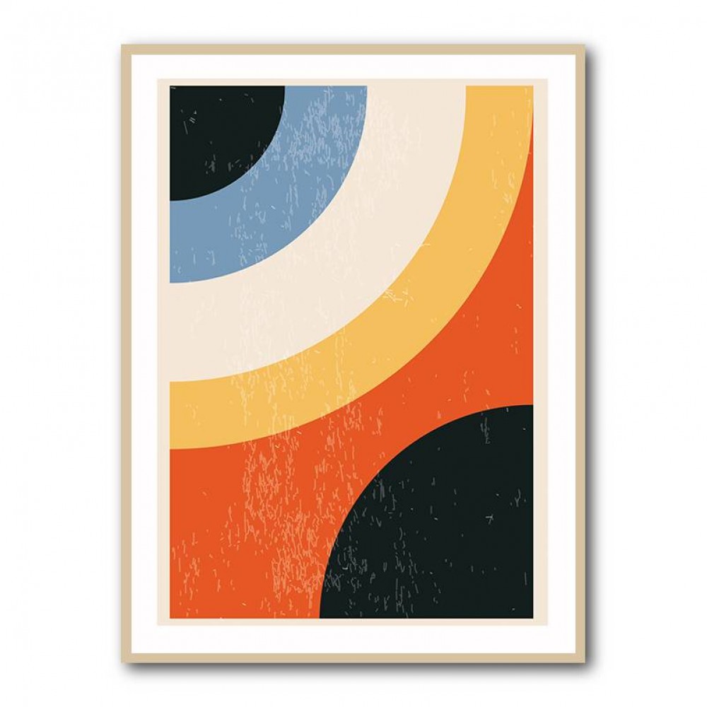 Minimal Abstract Shapes Series #3 Wall Art