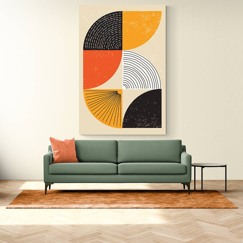 Minimal Abstract Shapes Series #4 Wall Art