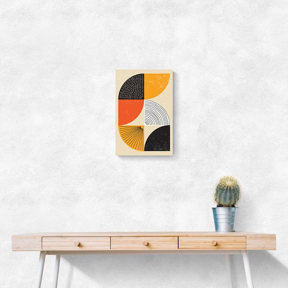 Minimal Abstract Shapes Series #4 Wall Art