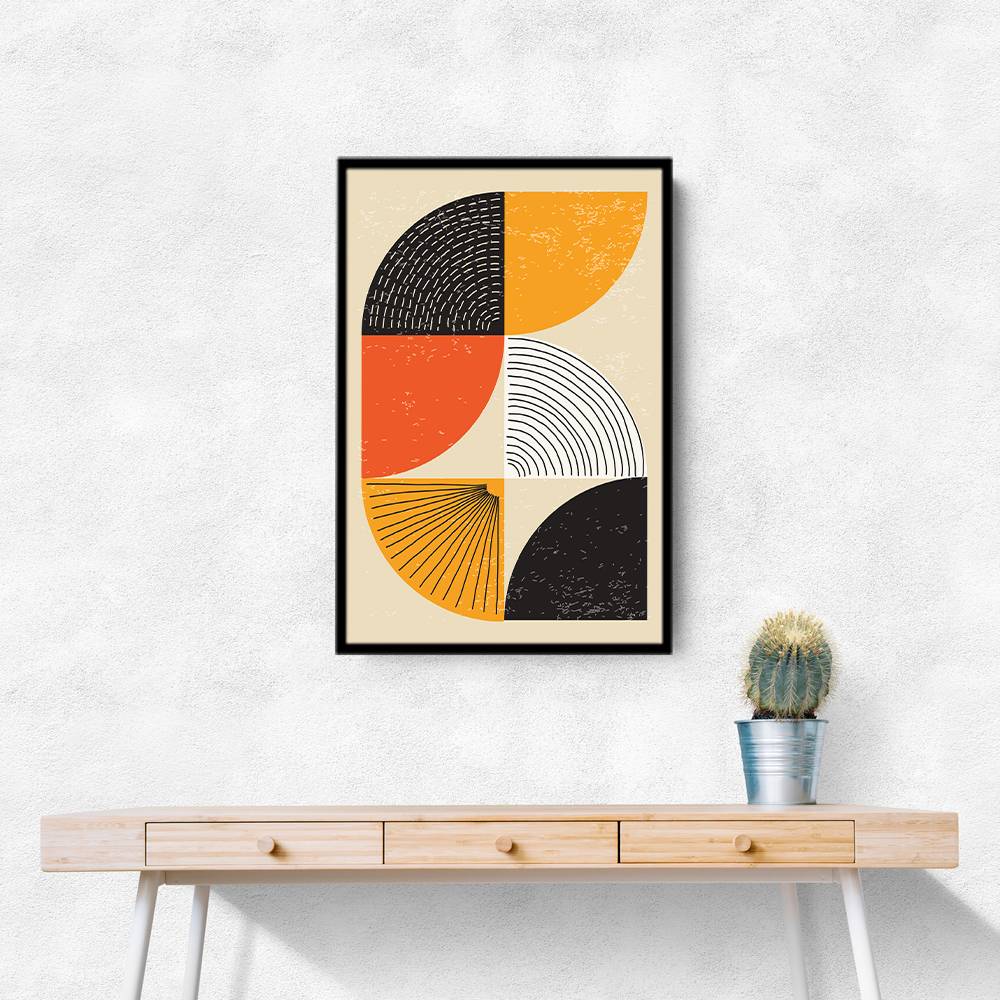 Minimal Abstract Shapes Series #4 Wall Art