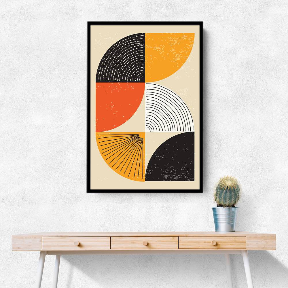 Minimal Abstract Shapes Series #4 Wall Art