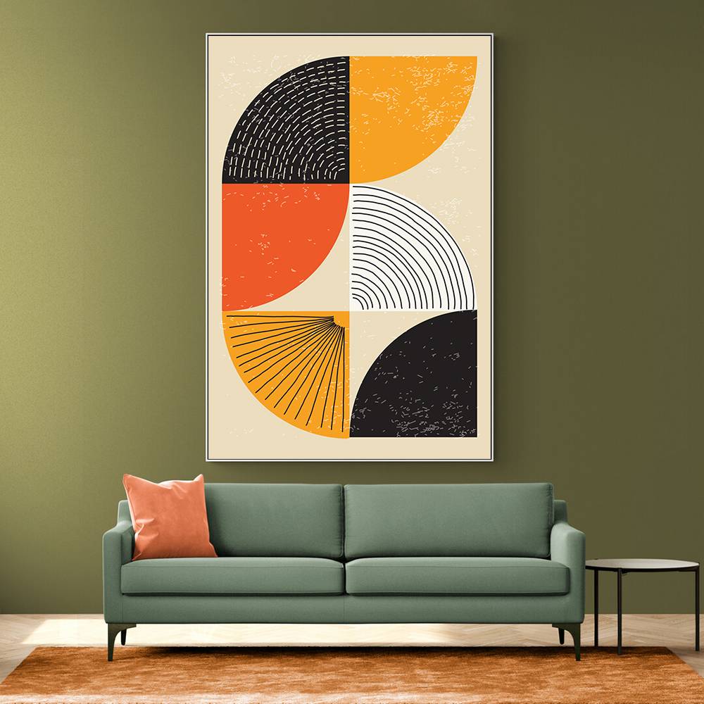 Minimal Abstract Shapes Series #4 Wall Art