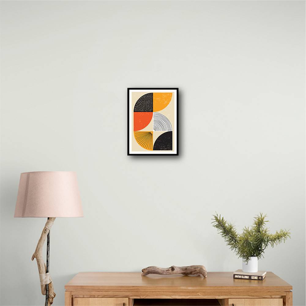 Minimal Abstract Shapes Series #4 Wall Art