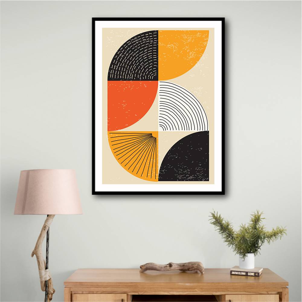 Minimal Abstract Shapes Series #4 Wall Art