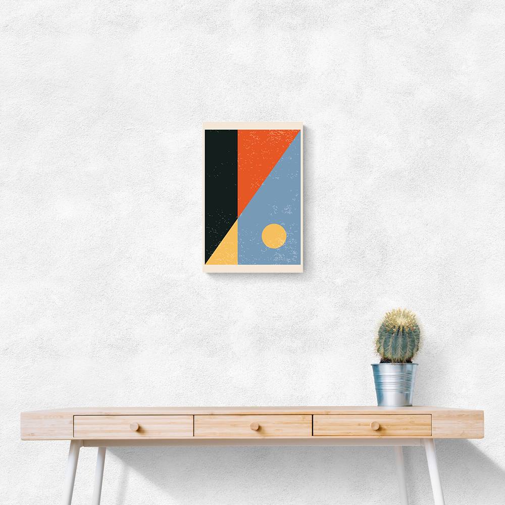 Minimal Abstract Shapes Series #6 Wall Art