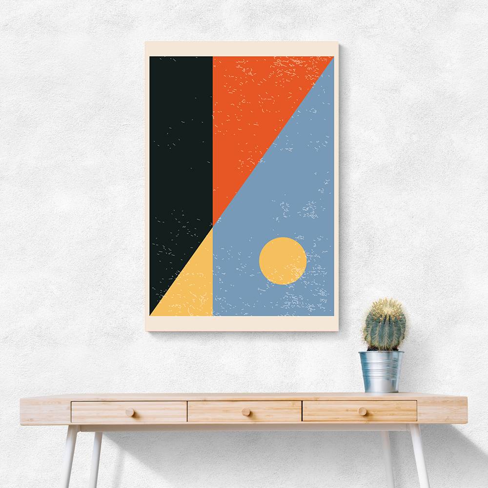 Minimal Abstract Shapes Series #6 Wall Art