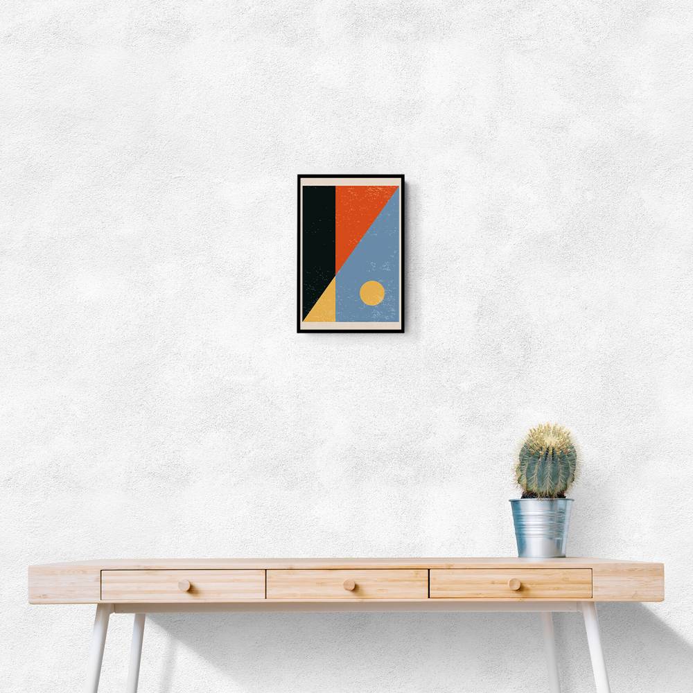 Minimal Abstract Shapes Series #6 Wall Art