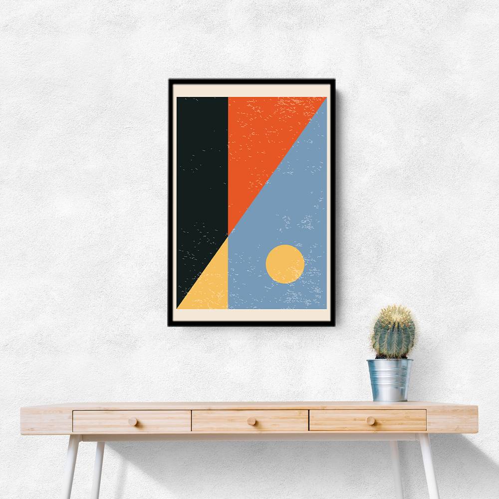 Minimal Abstract Shapes Series #6 Wall Art