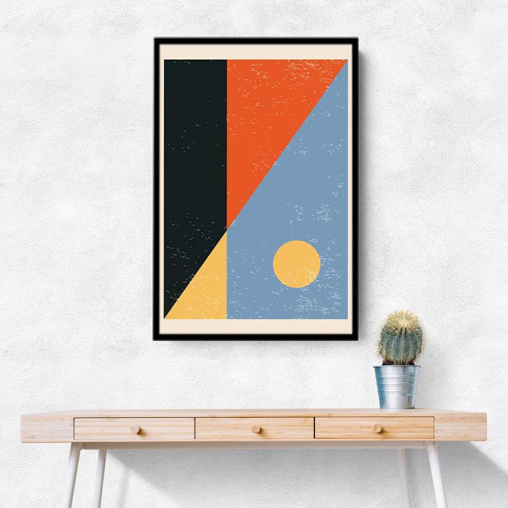 Minimal Abstract Shapes Series #6 Wall Art