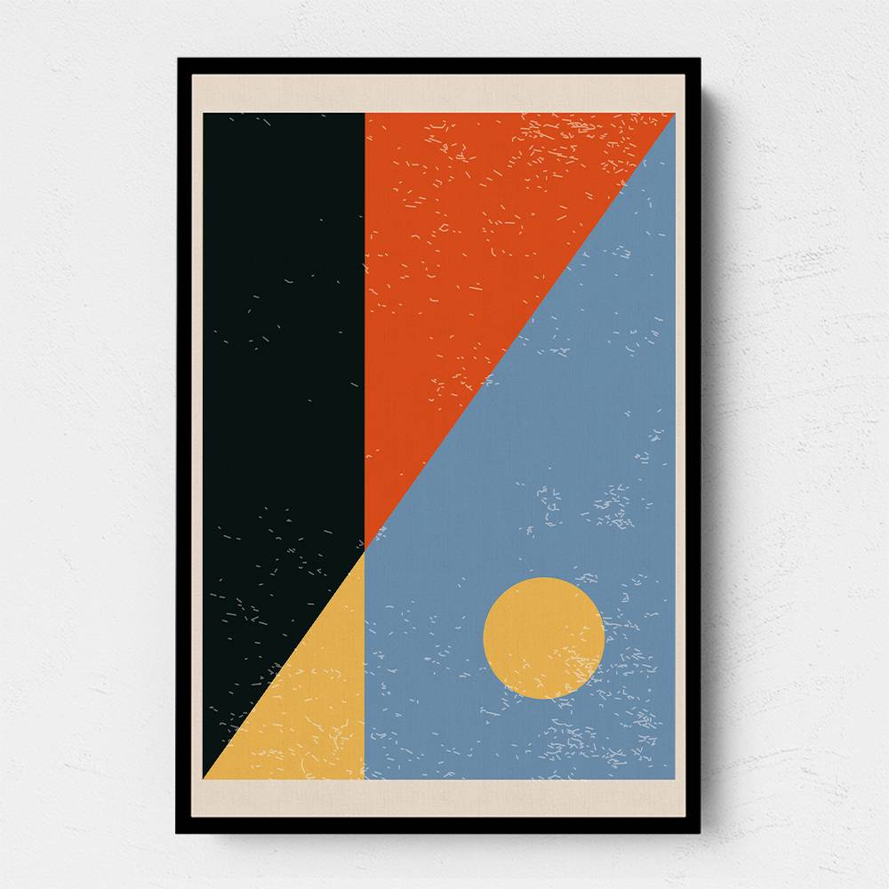 Minimal Abstract Shapes Series #6 Wall Art