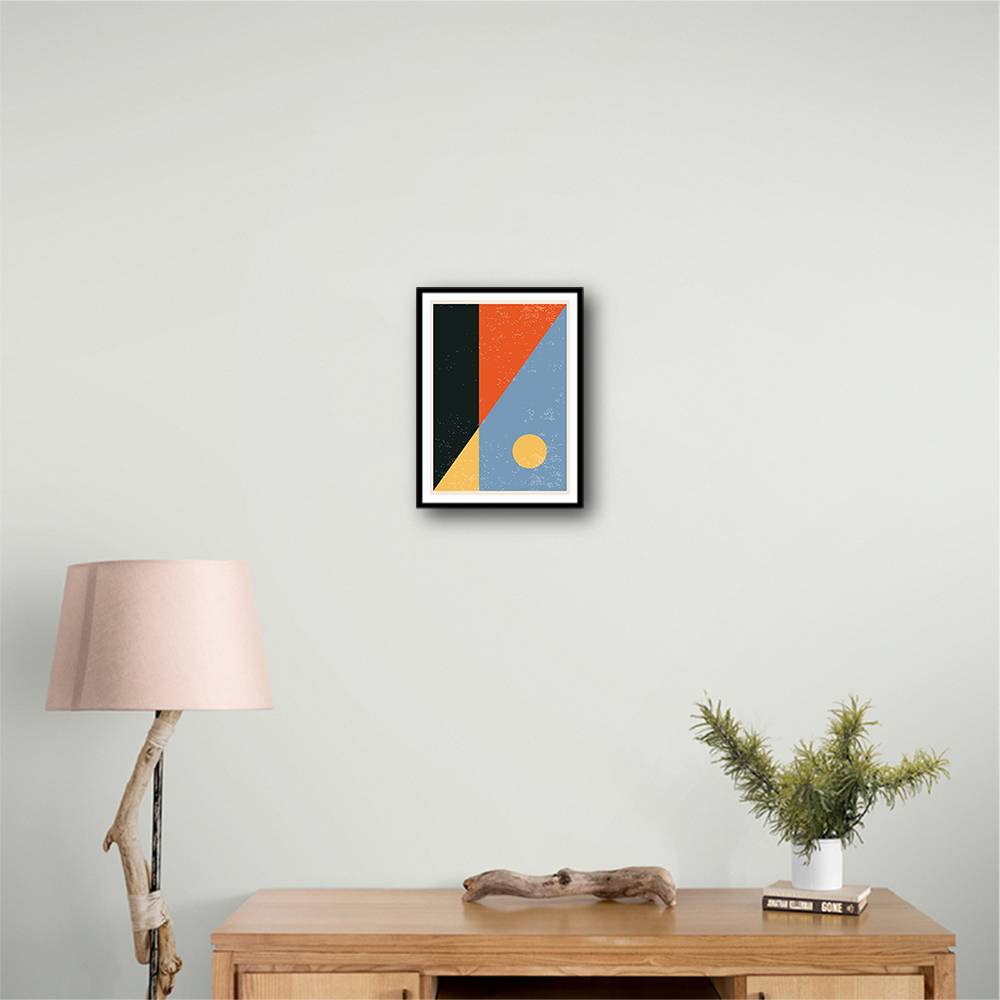 Minimal Abstract Shapes Series #6 Wall Art