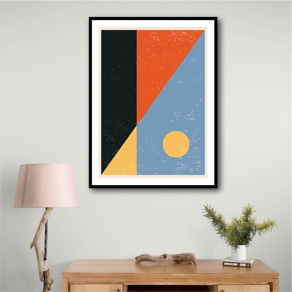 Minimal Abstract Shapes Series #6 Wall Art