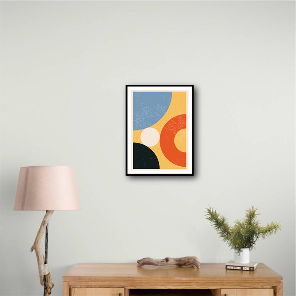 Minimal Abstract Shapes Series #7 Wall Art