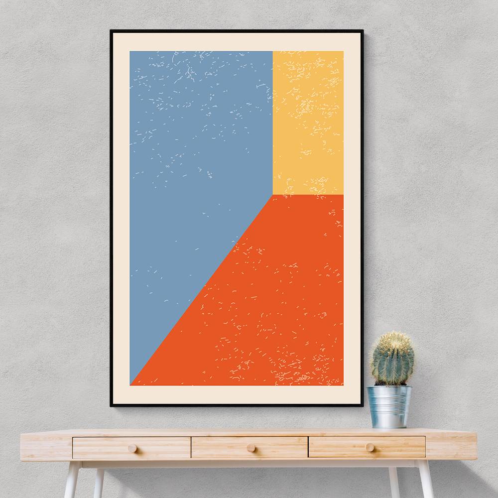 Minimal Abstract Shapes Series #10 Wall Art