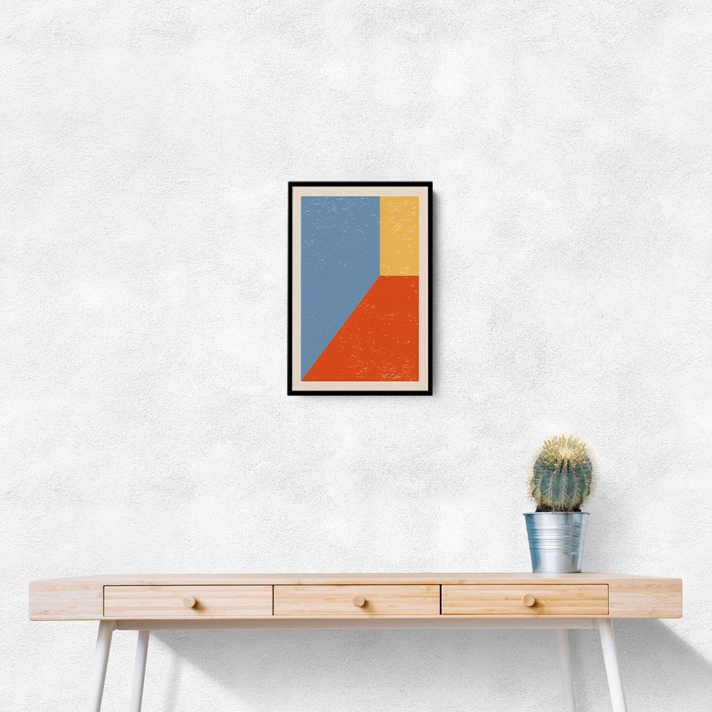 Minimal Abstract Shapes Series #10 Wall Art