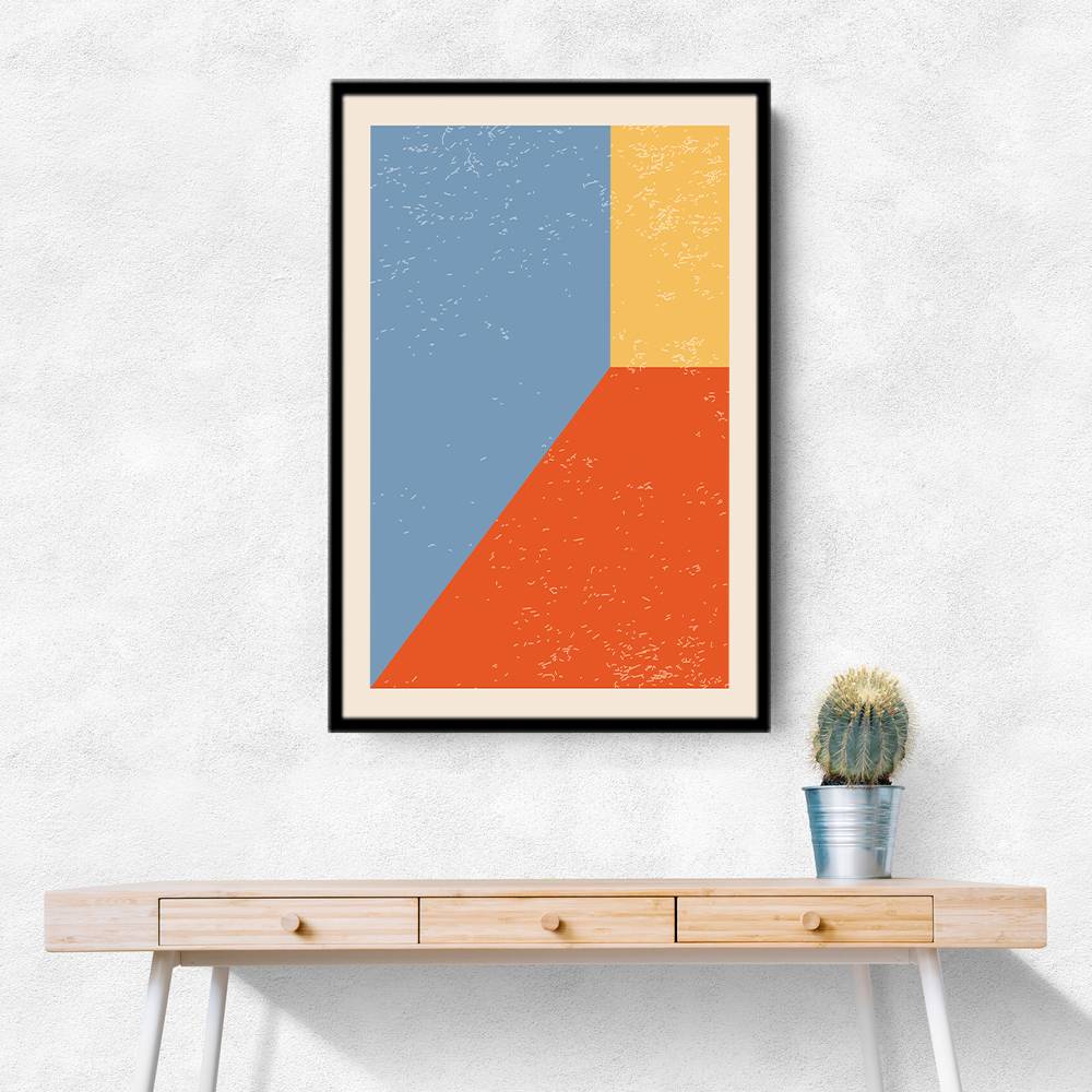 Minimal Abstract Shapes Series #10 Wall Art